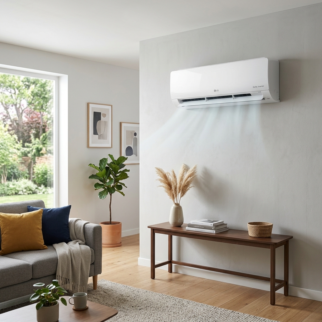 LG HVAC system installed at a Pueblo Colorado home