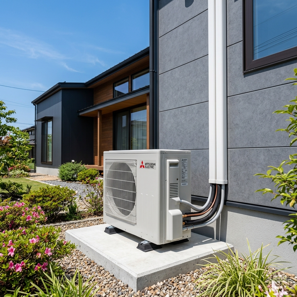 Mitsubishi Electric HVAC system installed at a Pueblo Colorado home